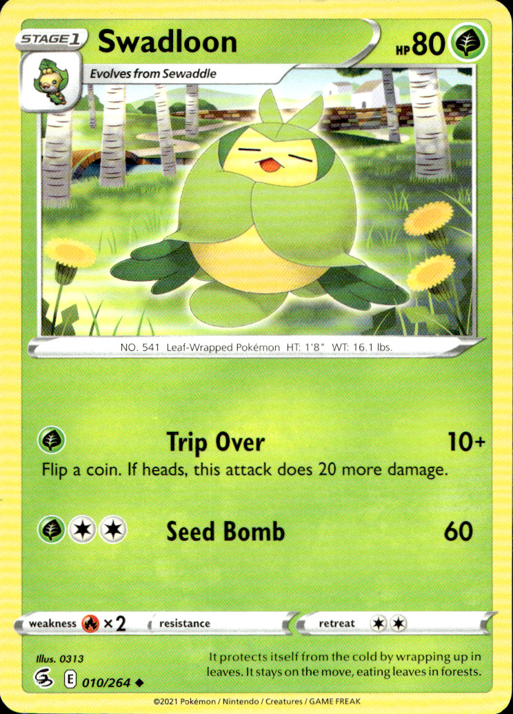 Scanned front of Swadloon
