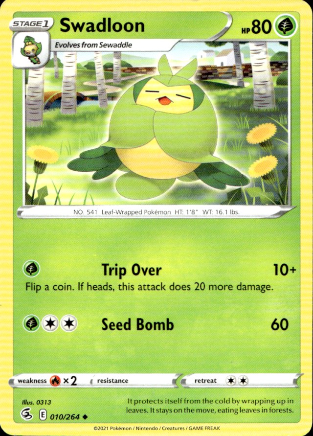 Scanned front of Swadloon