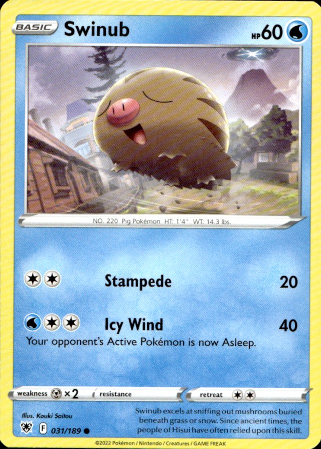Scanned front of Swinub