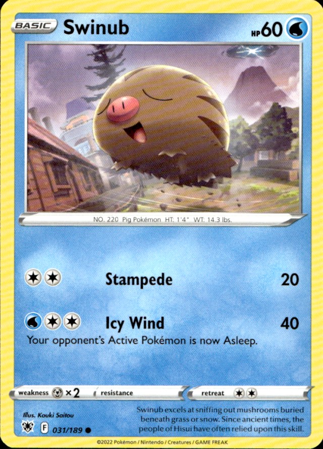 Scanned front of Swinub