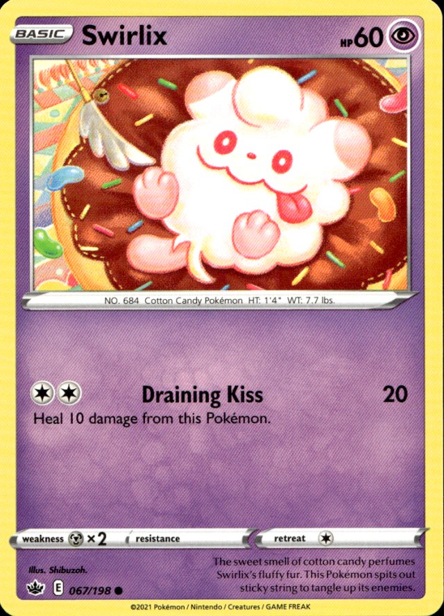 Scanned front of Swirlix