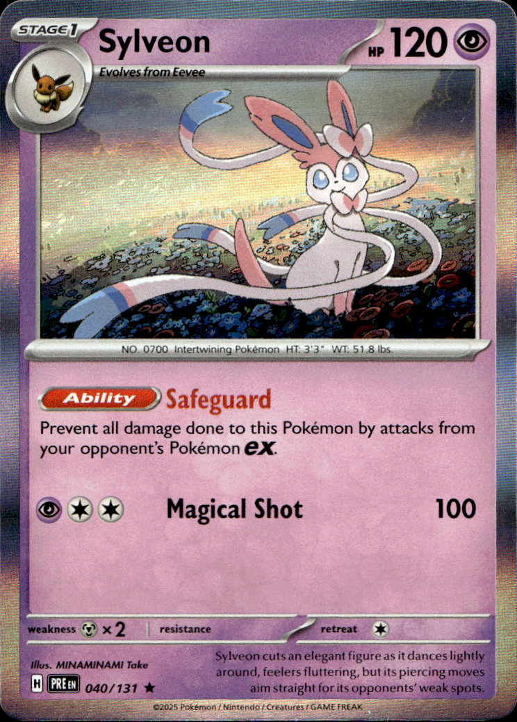 Scanned front of Sylveon