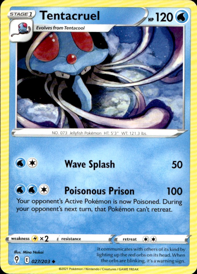 Scanned front of Tentacruel