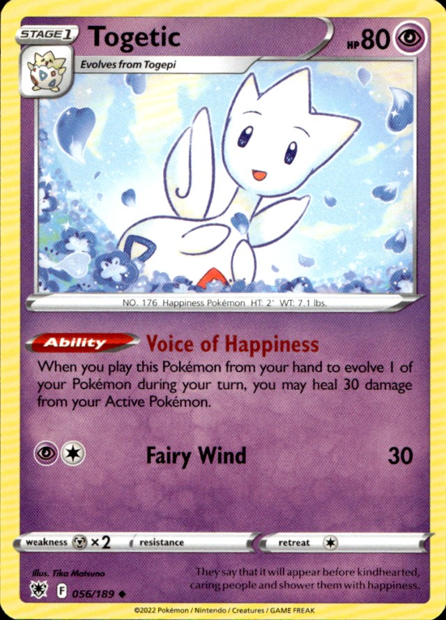 Scanned front of Togetic