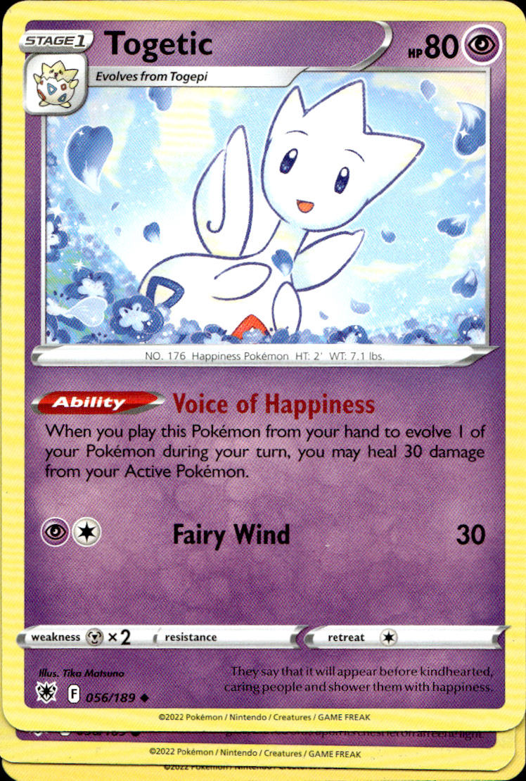 Scanned front of Togetic