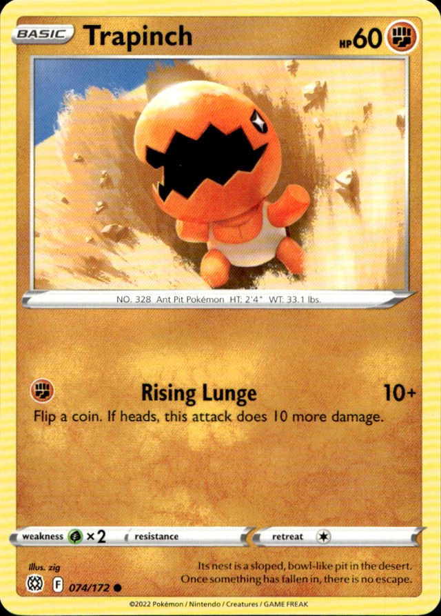Scanned front of Trapinch