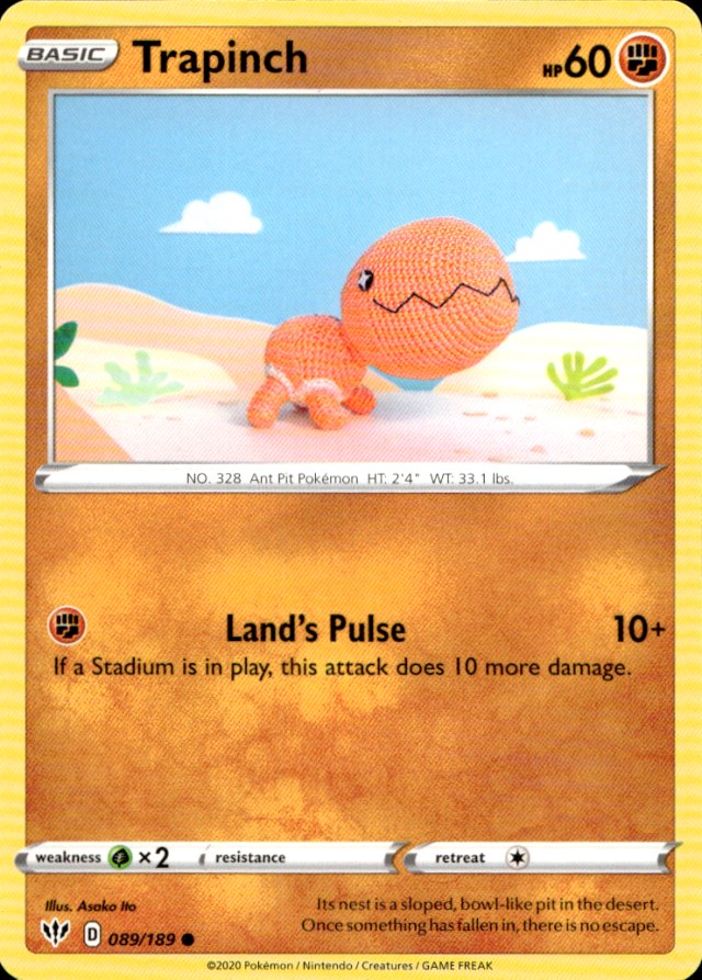 Scanned front of Trapinch