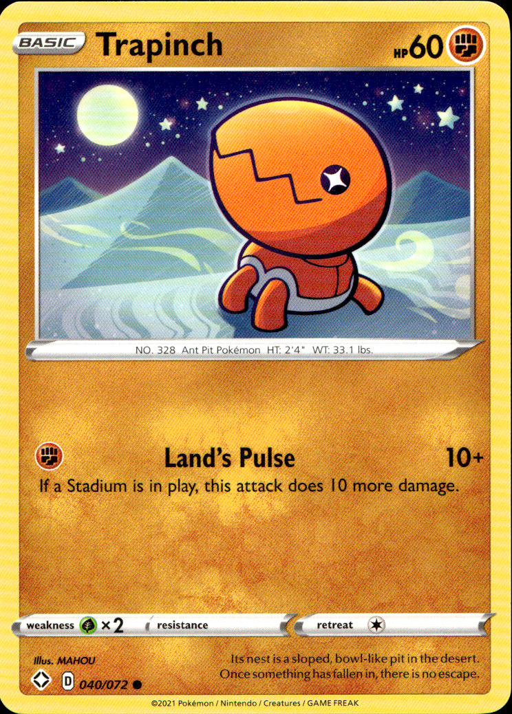 Scanned front of Trapinch