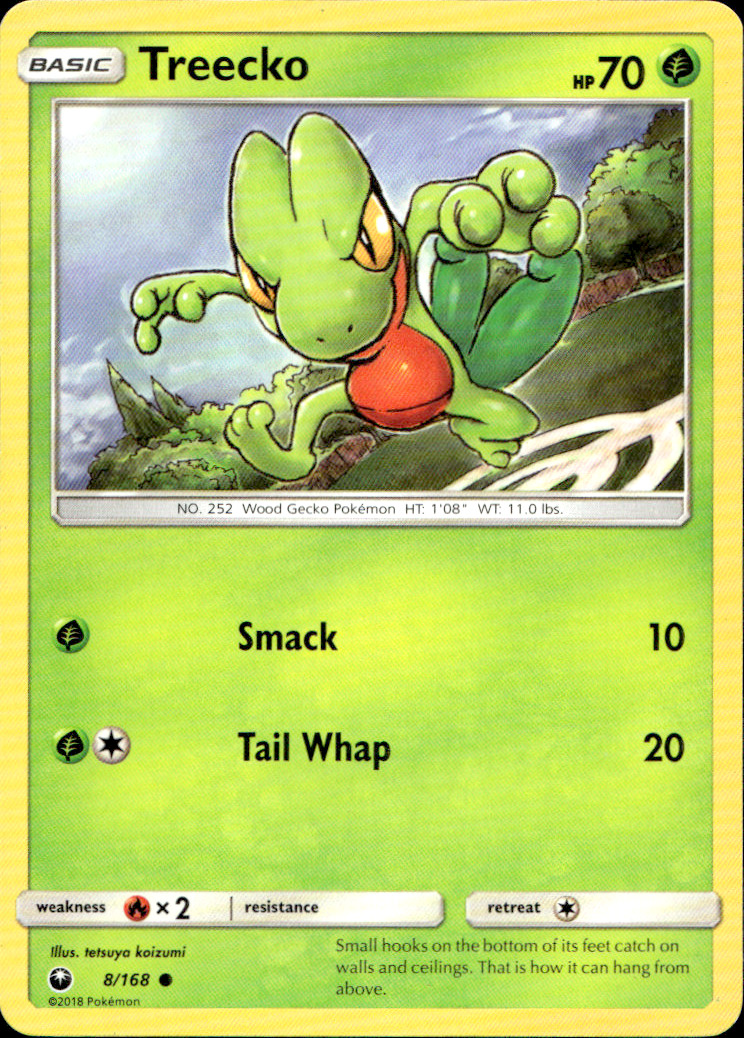 Scanned front of Treecko