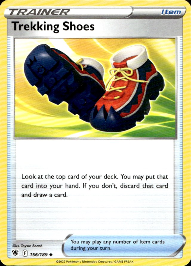 Scanned front of Trekking Shoes