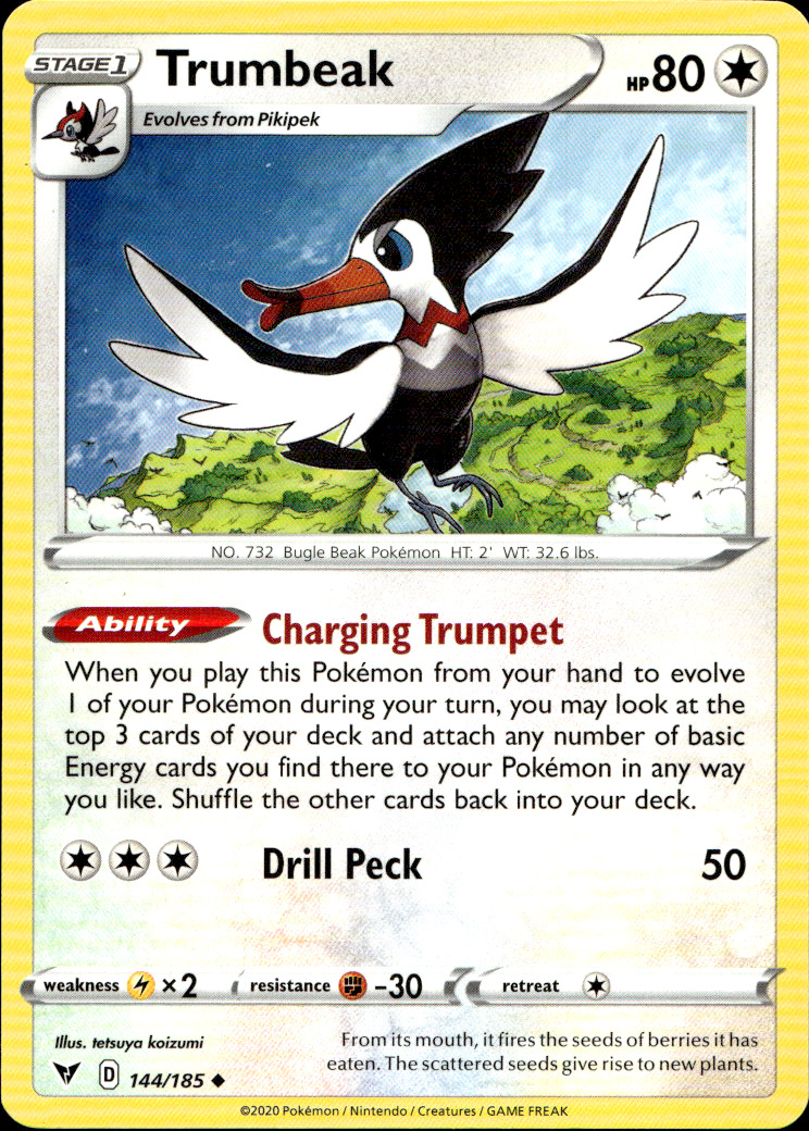 Scanned front of Trumbeak