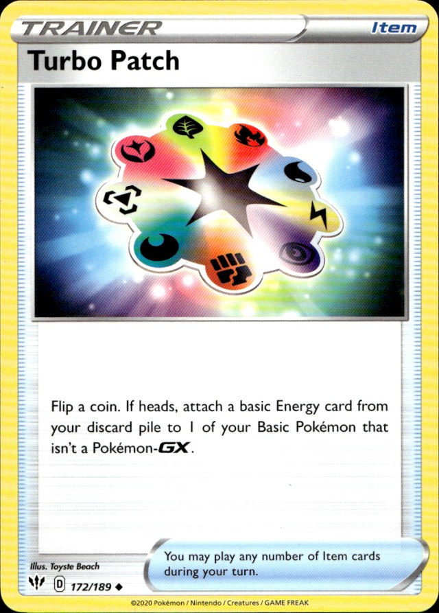 Scanned front of Turbo Patch