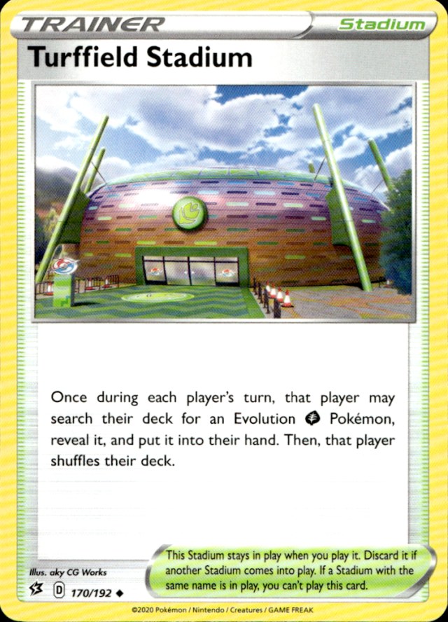 Scanned front of Turffield Stadium