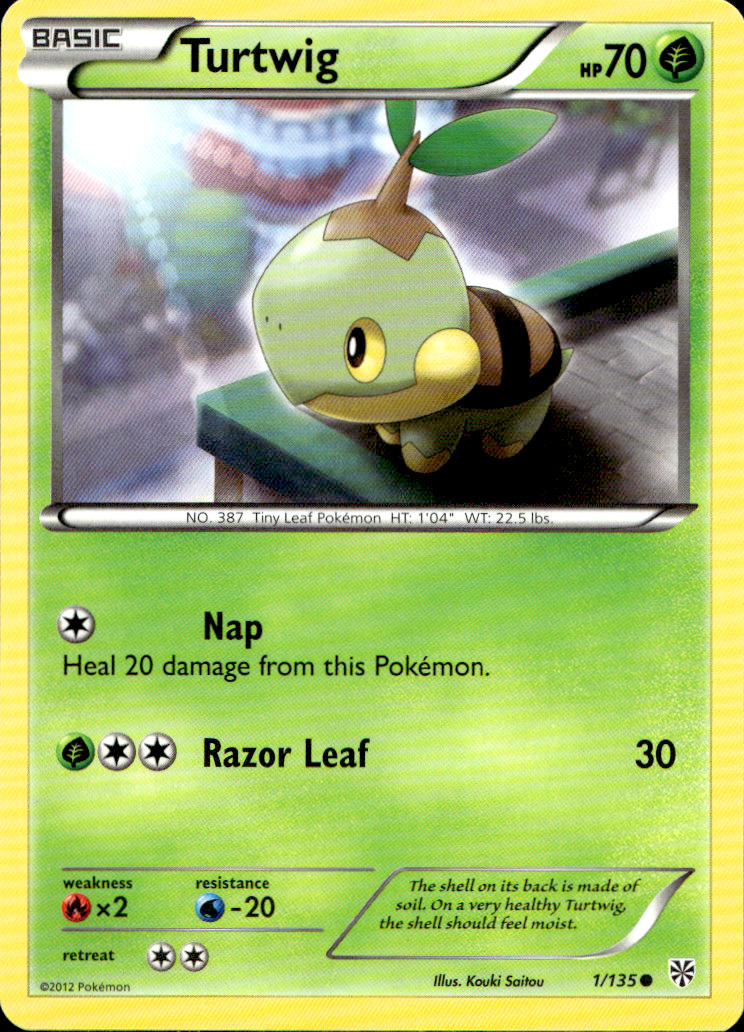 Scanned front of Turtwig