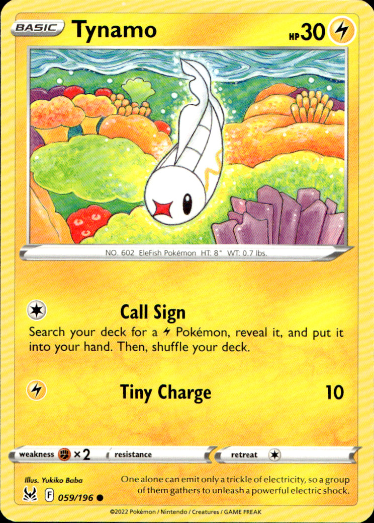 Scanned front of Tynamo