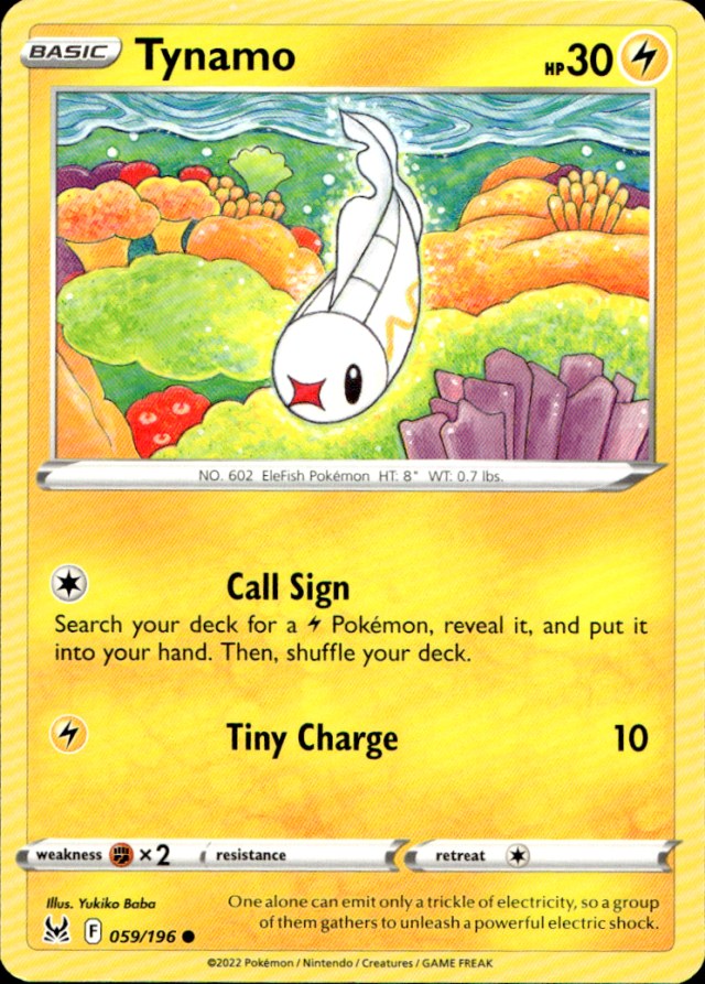 Scanned front of Tynamo