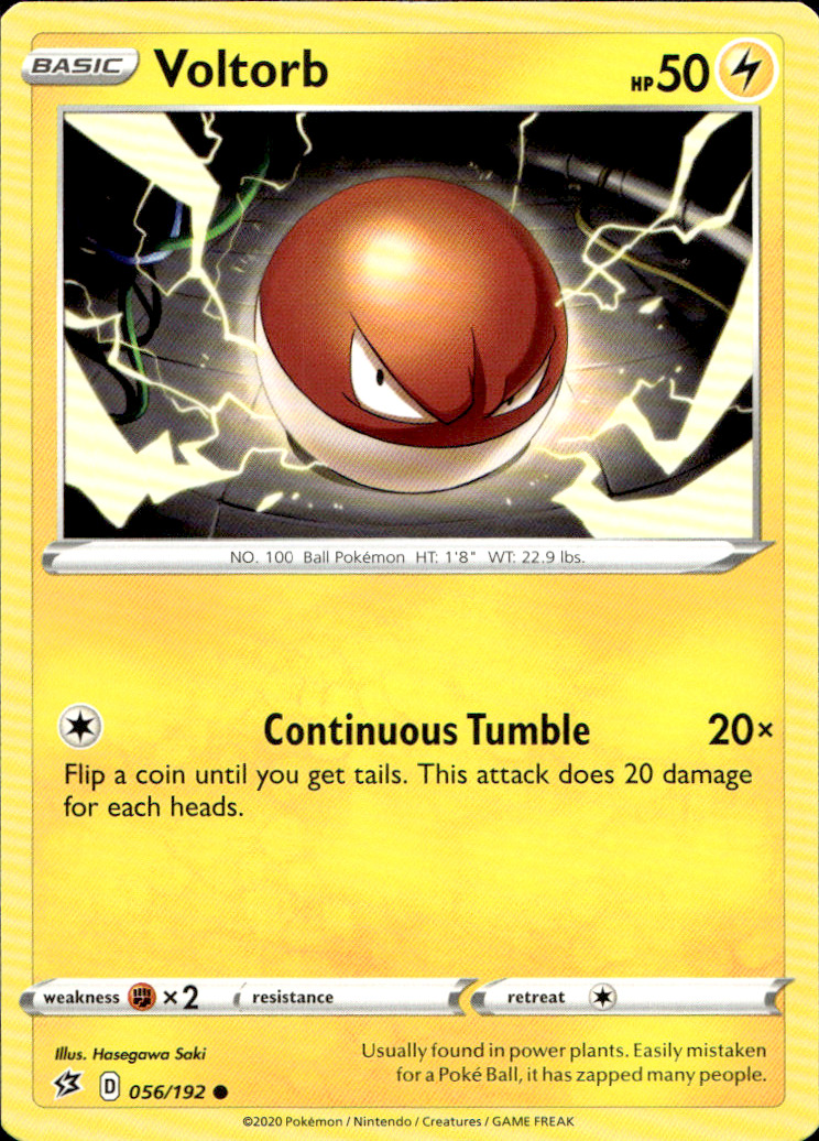 Scanned front of Voltorb