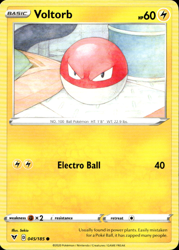 Scanned front of Voltorb