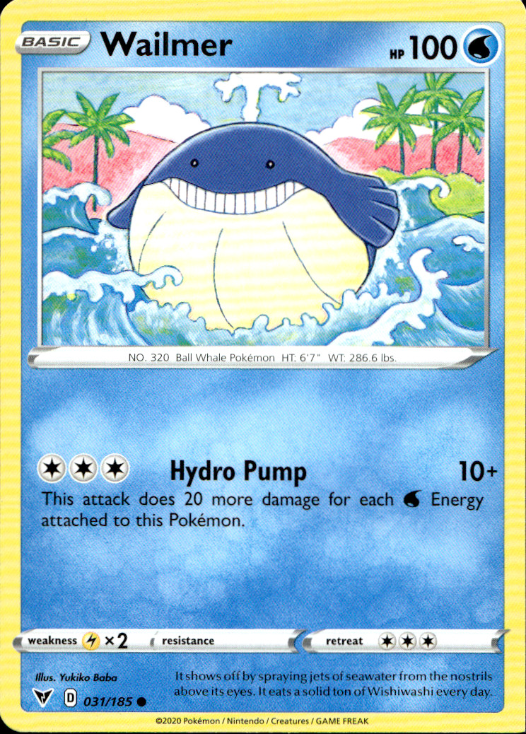 Scanned back of Wailmer