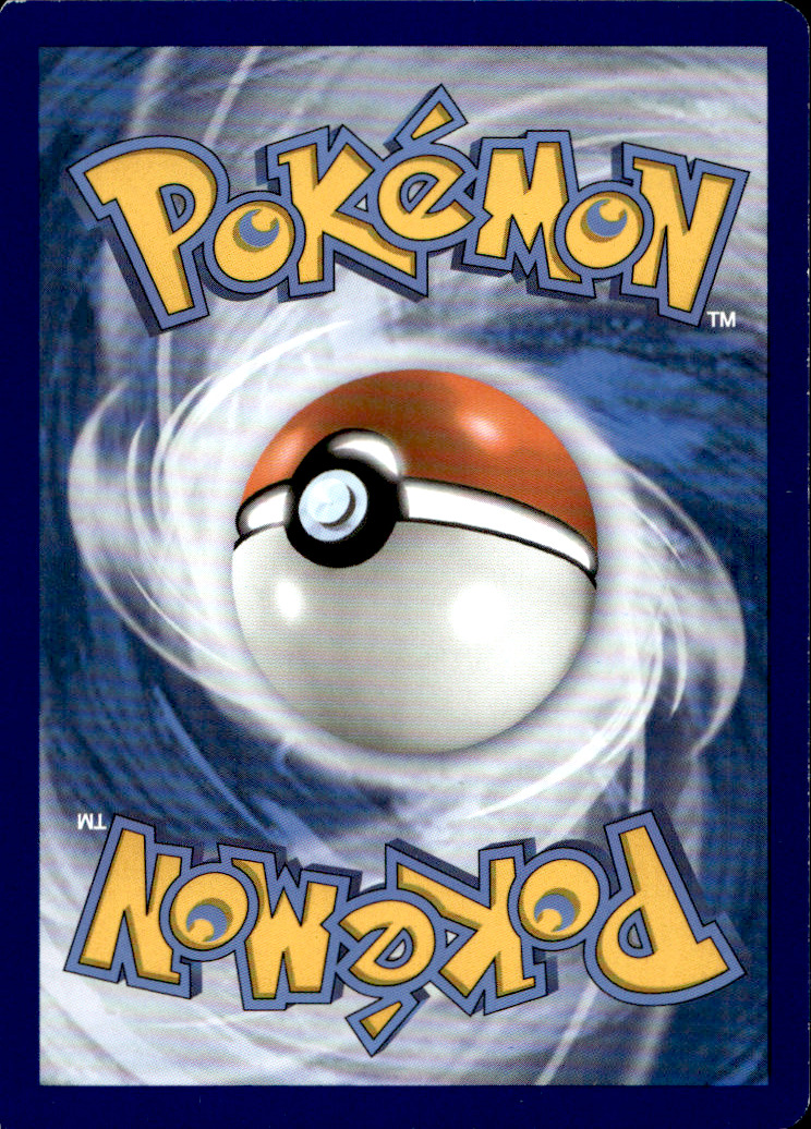 Scanned back of Weedle