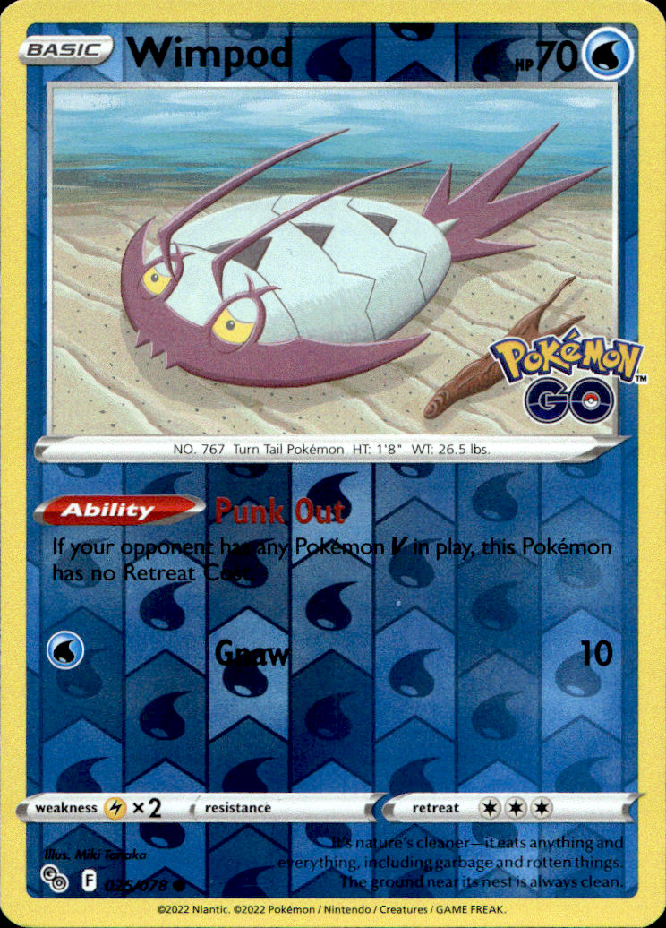 Scanned front of Wimpod