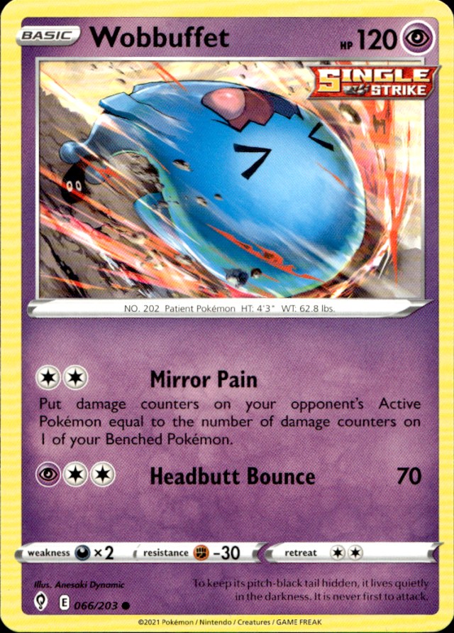 Scanned front of Wobbuffet