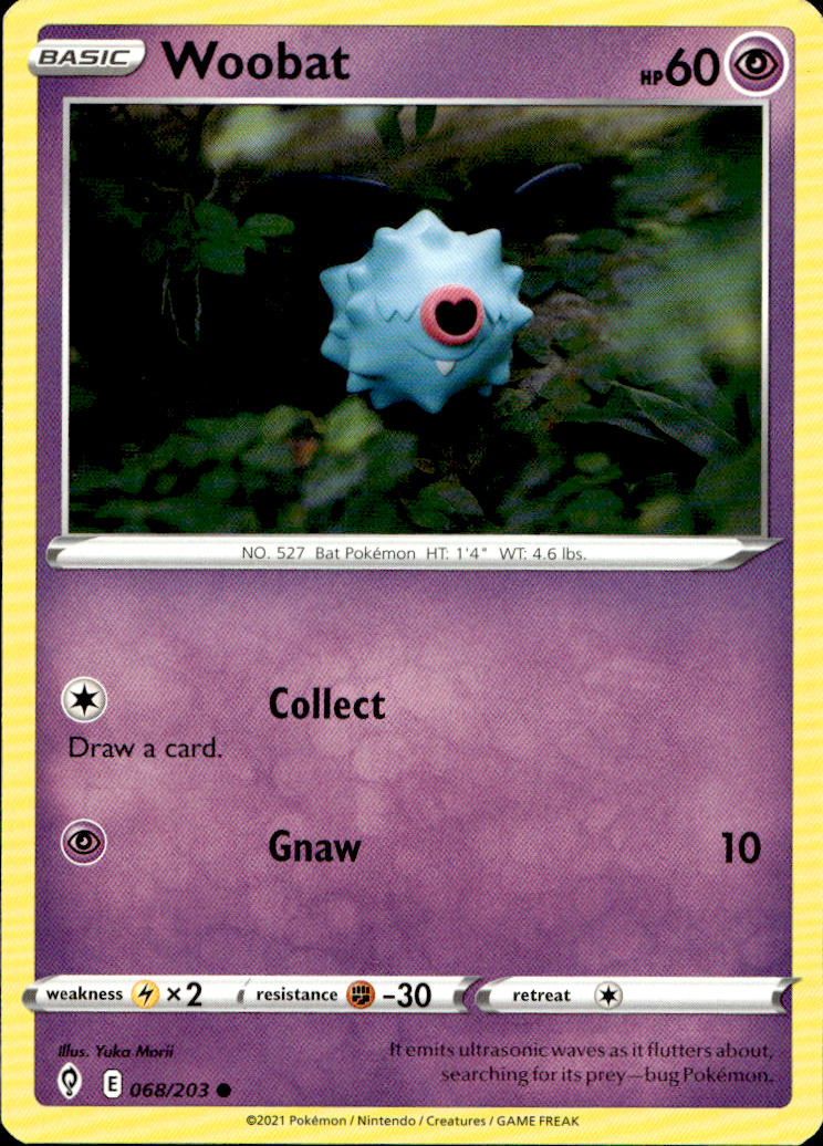 Scanned front of Woobat