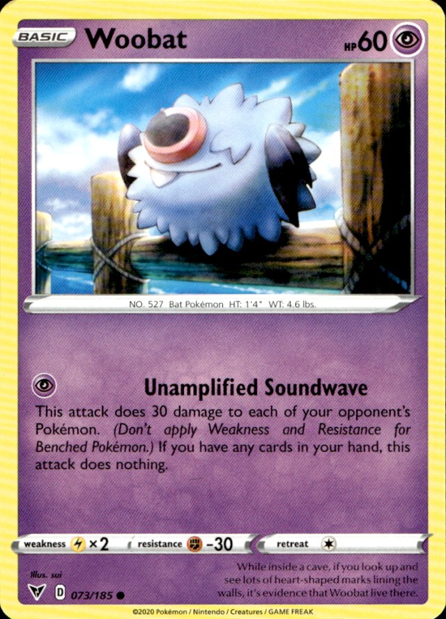 Scanned front of Woobat
