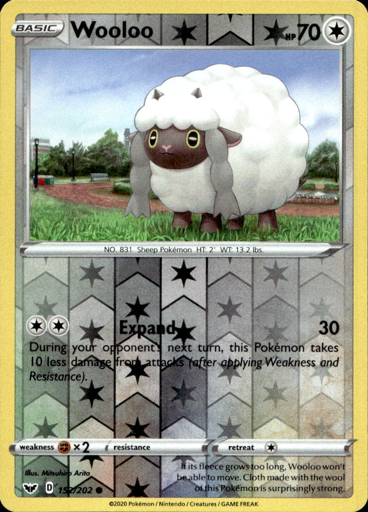 Scanned front of Wooloo