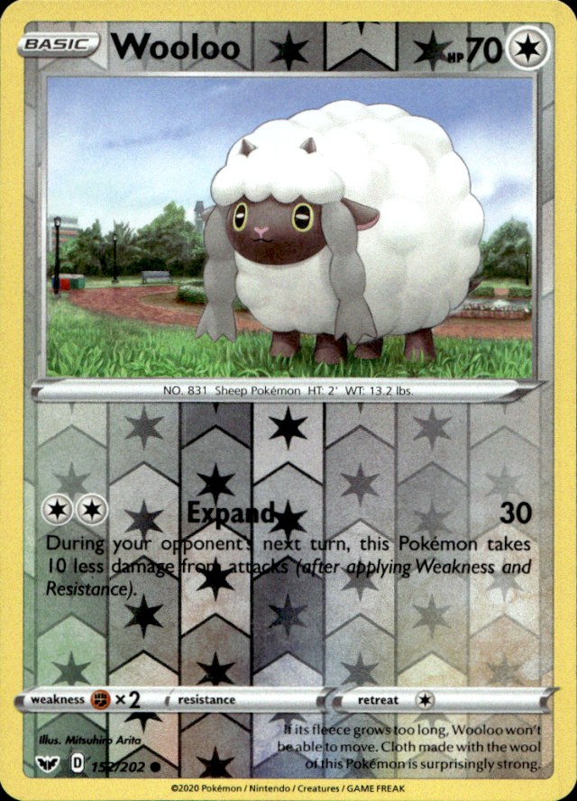 Scanned front of Wooloo