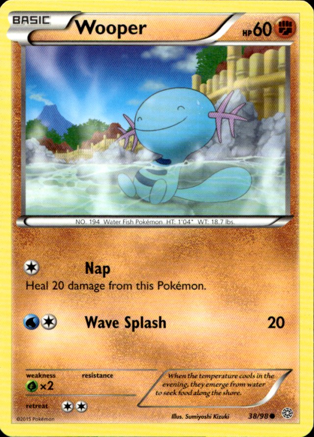 Scanned front of Wooper